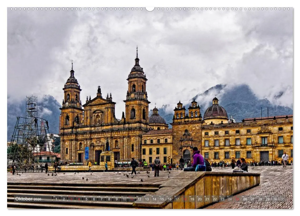 Bild: 9783516162479 | Kolumbien (Wandkalender 2026 DIN A2 quer), CALVENDO Monatskalender