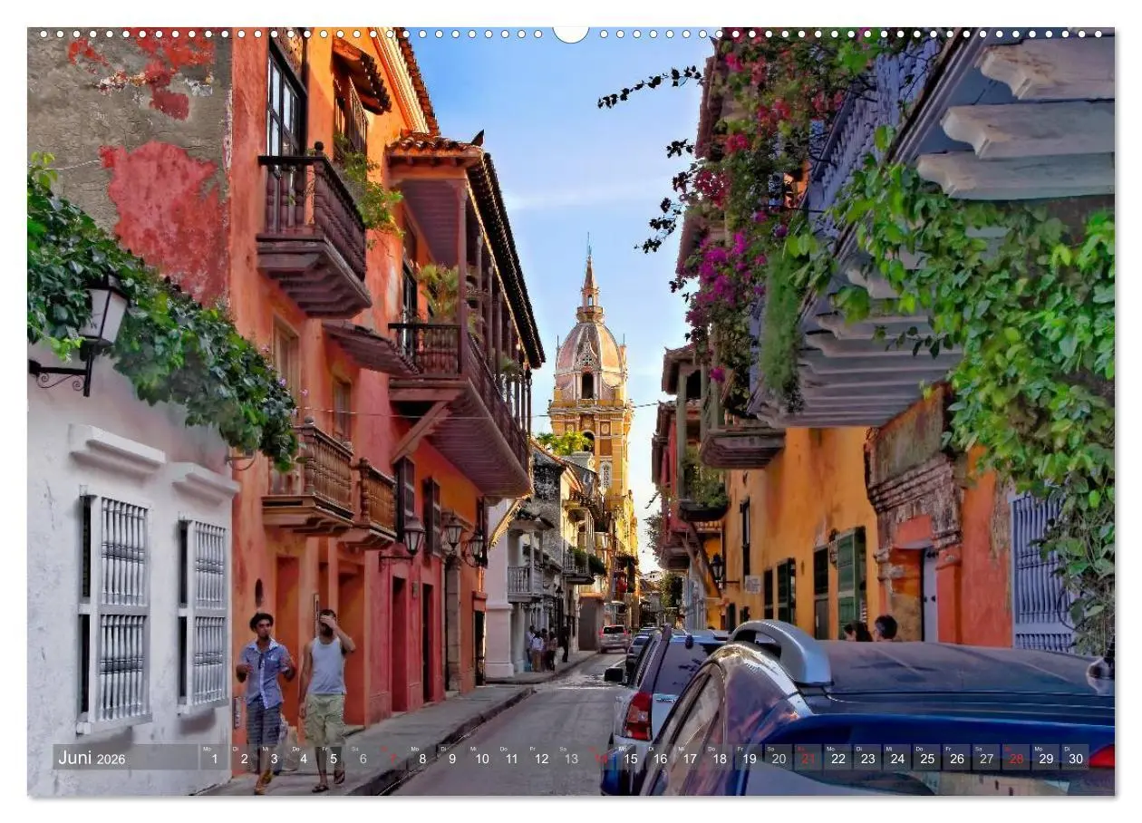 Bild: 9783516162479 | Kolumbien (Wandkalender 2026 DIN A2 quer), CALVENDO Monatskalender