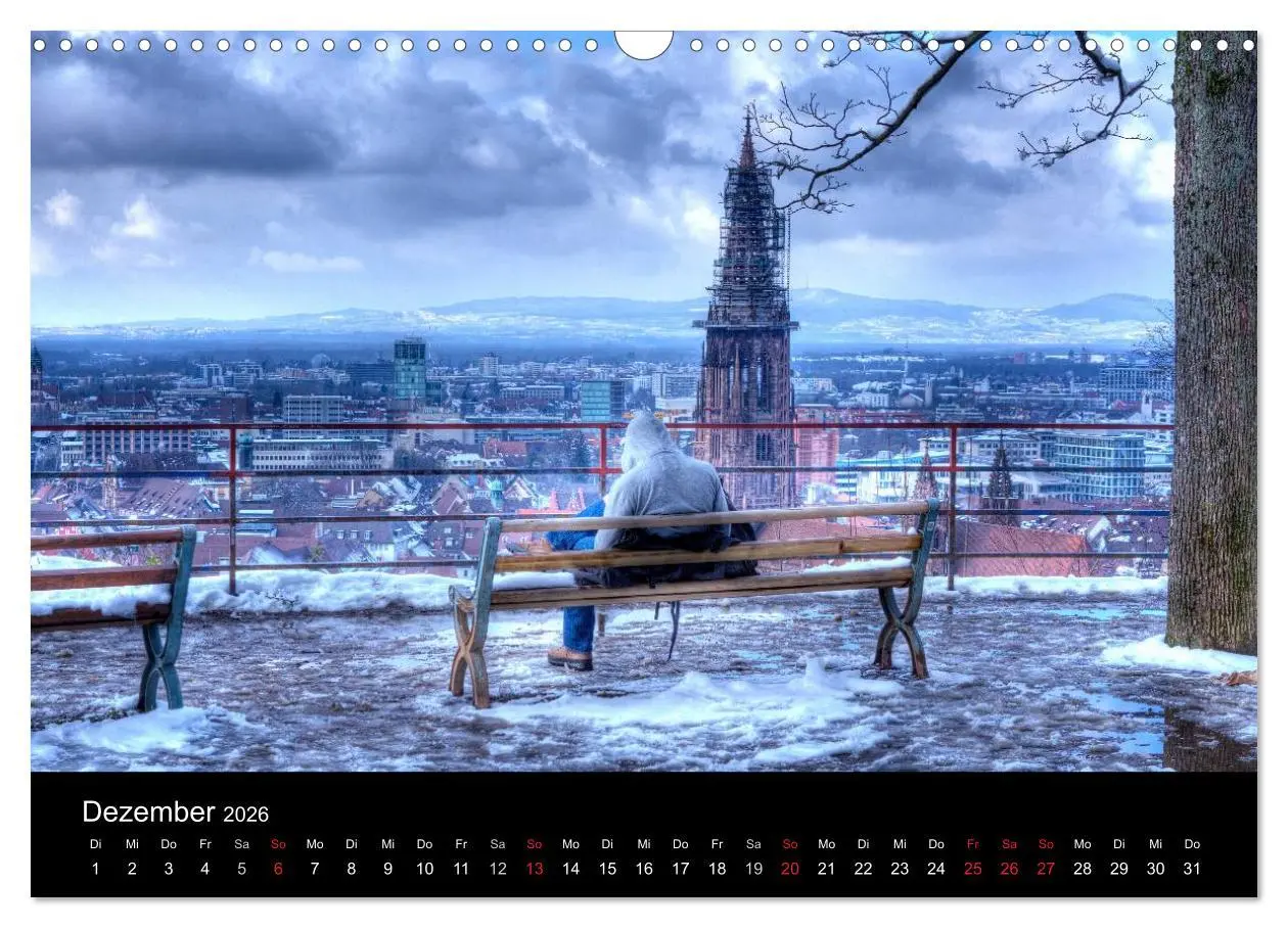 Bild: 9783516232479 | Freiburger Impressionen (Wandkalender 2026 DIN A3 quer), CALVENDO...