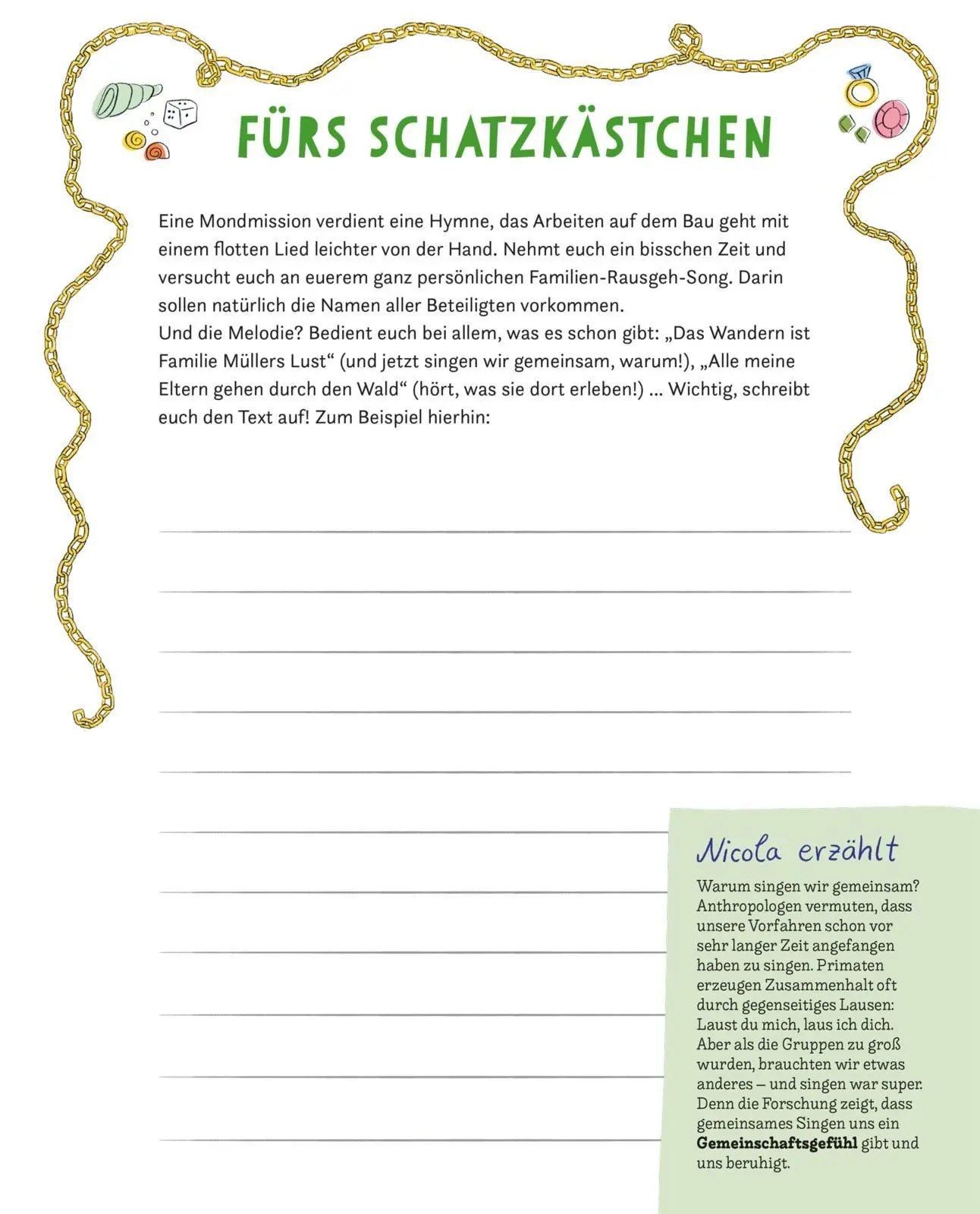 Bild: 9783551192479 | Spiele &amp; Rituale für euren Alltag | Nicola Schmidt (u. a.) | Buch