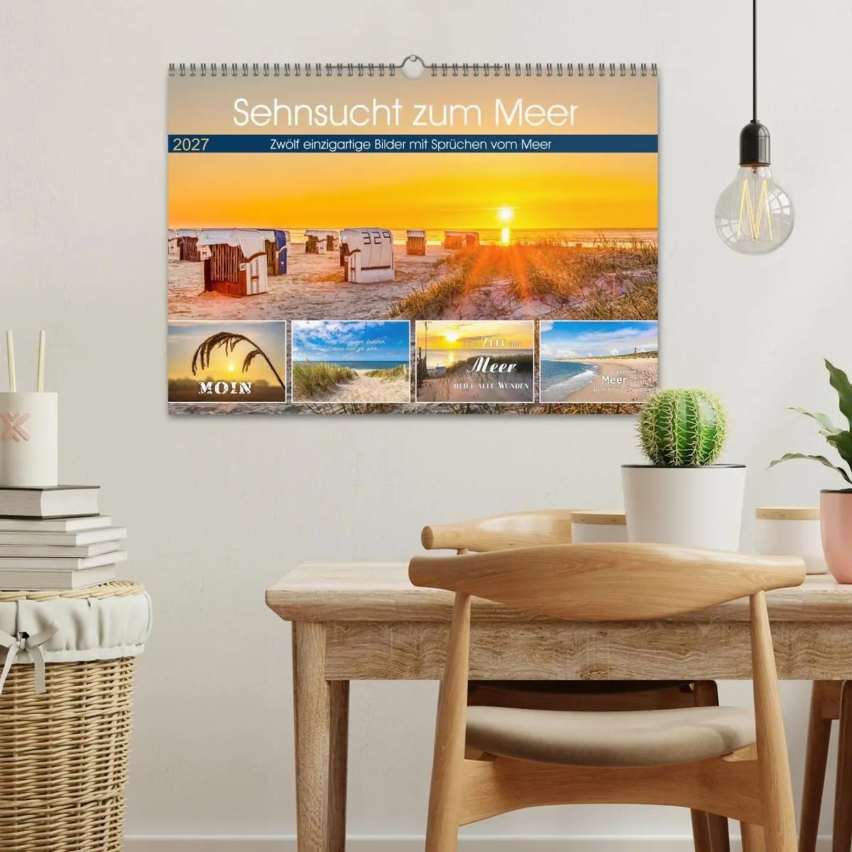 Bild: 9783569492479 | Sehnsucht zum Meer (Wandkalender 2027 DIN A3 quer), CALVENDO...