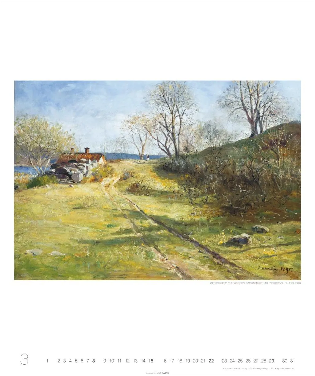 Bild: 9783839902479 | Die schönsten Wälder und Wiesen Kalender 2026 | Pissarro | Kalender