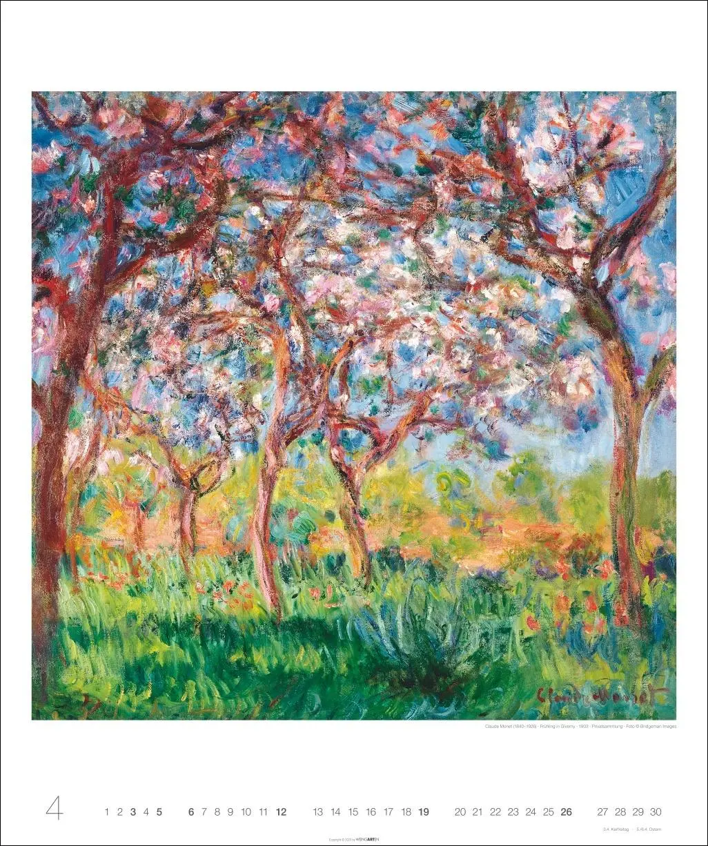Bild: 9783839902479 | Die schönsten Wälder und Wiesen Kalender 2026 | Pissarro | Kalender