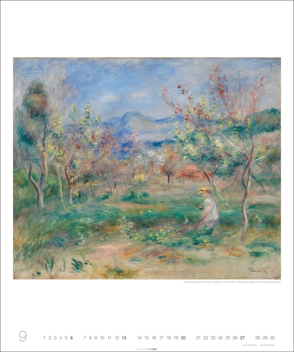 Bild: 9783839902479 | Die schönsten Wälder und Wiesen Kalender 2026 | Pissarro | Kalender