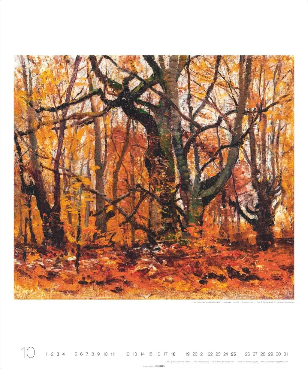 Bild: 9783839902479 | Die schönsten Wälder und Wiesen Kalender 2026 | Pissarro | Kalender