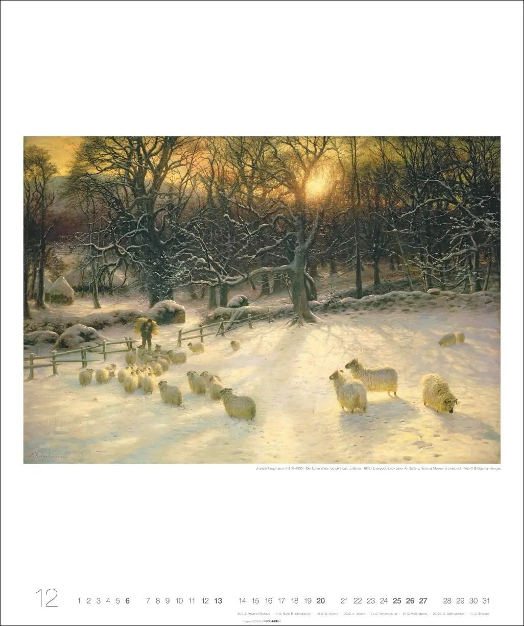 Bild: 9783839902479 | Die schönsten Wälder und Wiesen Kalender 2026 | Pissarro | Kalender