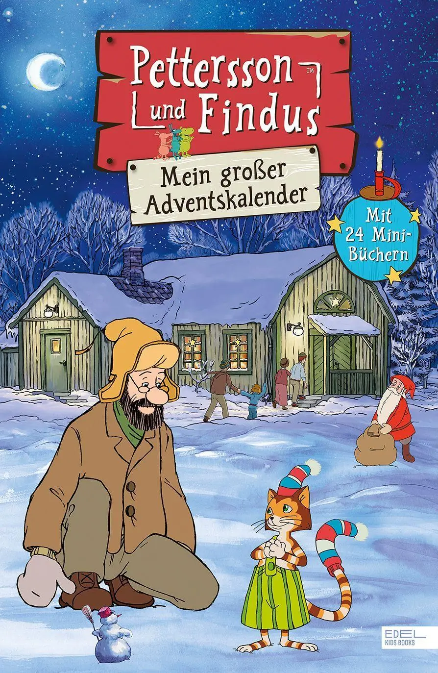 Cover: 9783961292479 | Pettersson und Findus - Mein großer Adventskalender | Sven Nordqvist