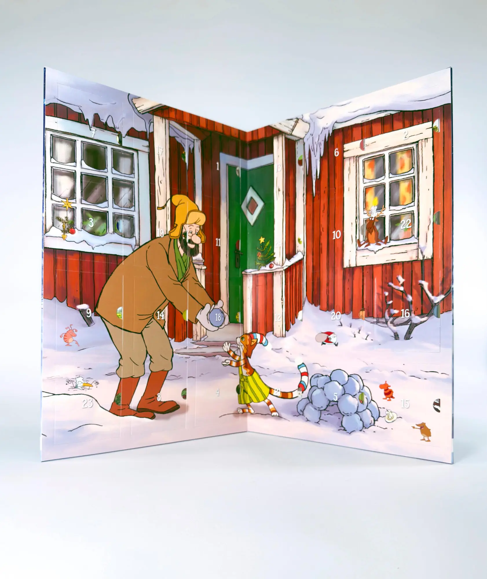 Bild: 9783961292479 | Pettersson und Findus - Mein großer Adventskalender | Sven Nordqvist
