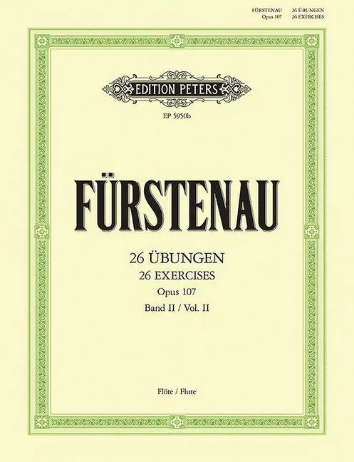 Cover: 9790014042479 | Ubungen(26) 2 Op.107 | Furstenau | Taschenbuch | Edition Peters | Buch