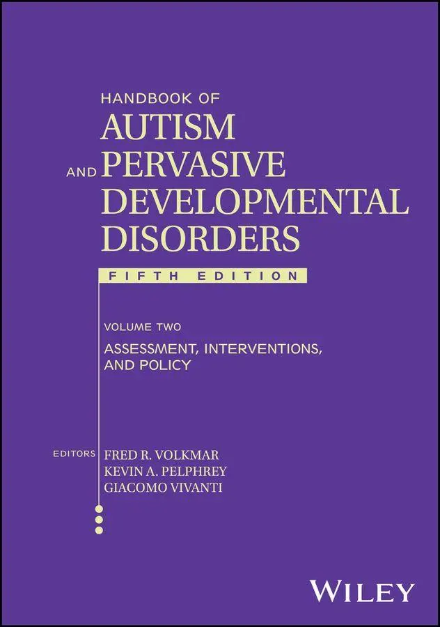 Cover: 9781119982579 | Handbook of Autism and Pervasive Developmental Disorders, Volume 2