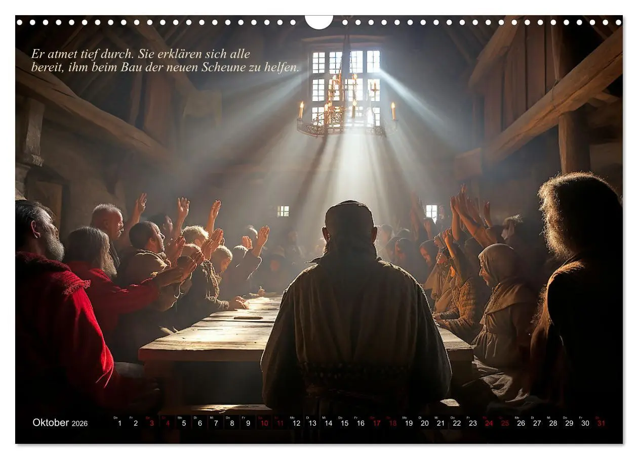 Bild: 9783457512579 | Mittelalter Lebensgeschichten (Wandkalender 2026 DIN A3 quer),...