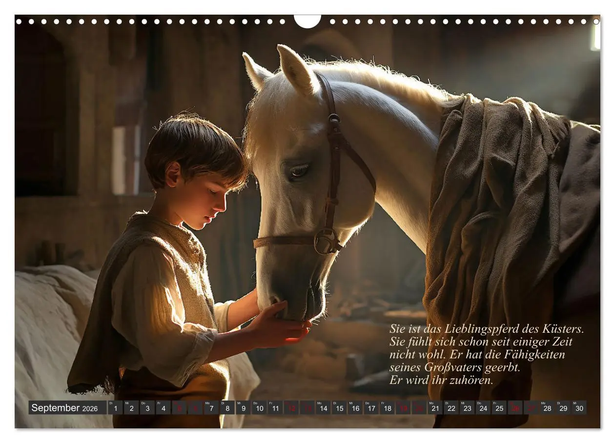 Bild: 9783457512579 | Mittelalter Lebensgeschichten (Wandkalender 2026 DIN A3 quer),...