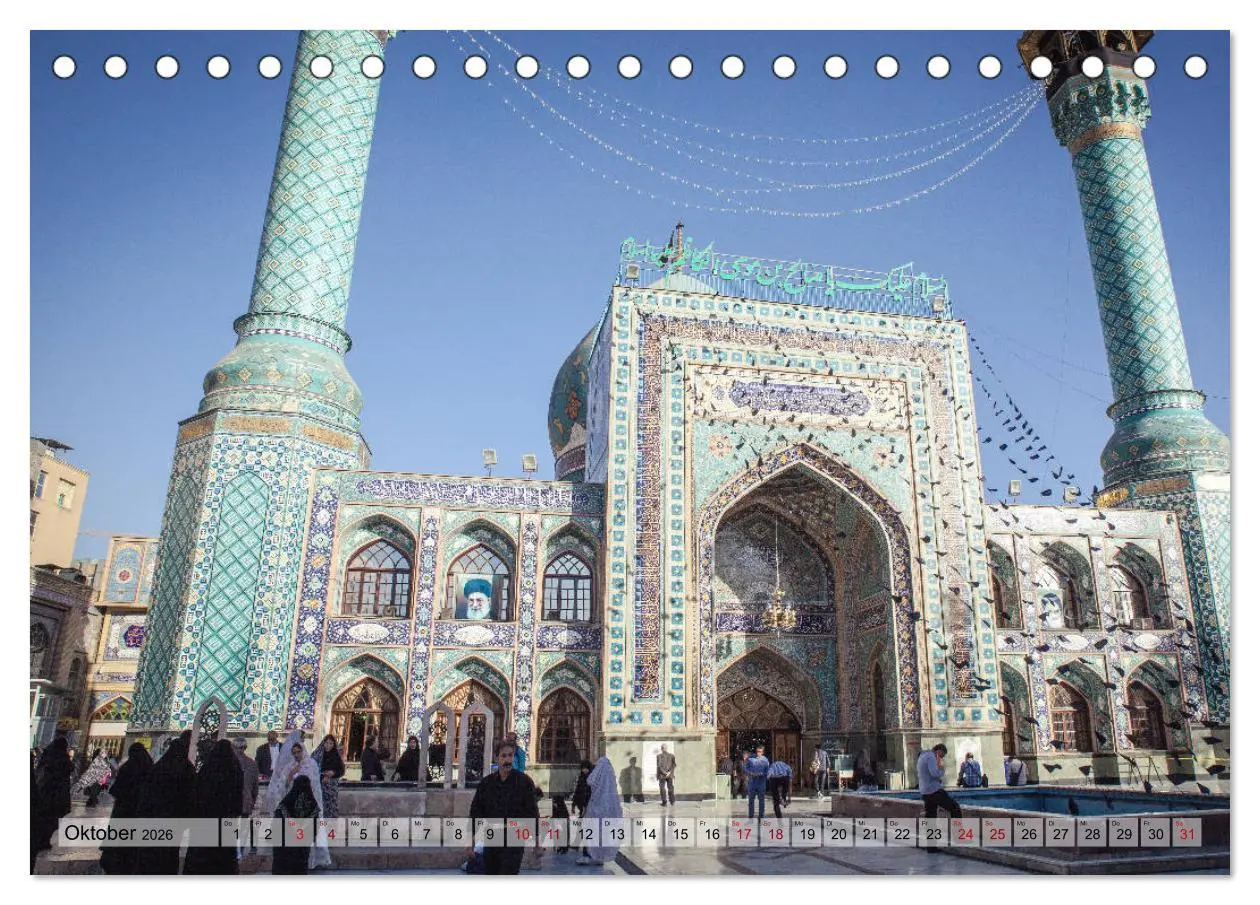 Bild: 9783457752579 | Persische Kultur Irans (Tischkalender 2026 DIN A5 quer), CALVENDO...