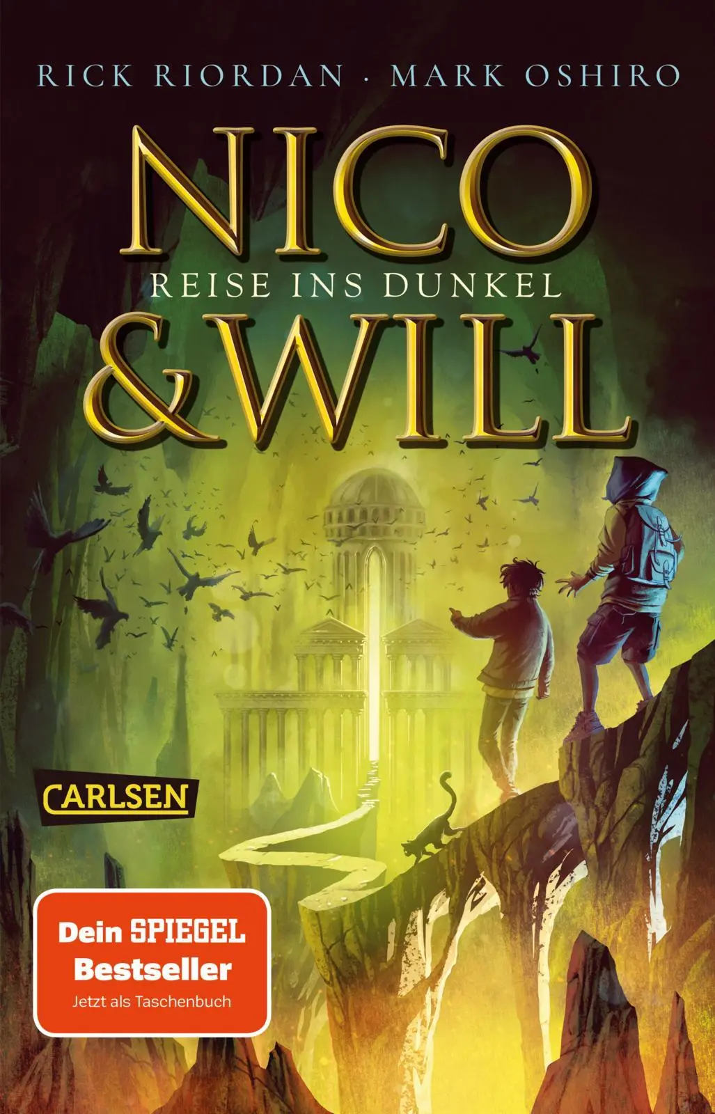 Cover: 9783551322579 | Nico und Will - Reise ins Dunkel | Rick Riordan (u. a.) | Taschenbuch