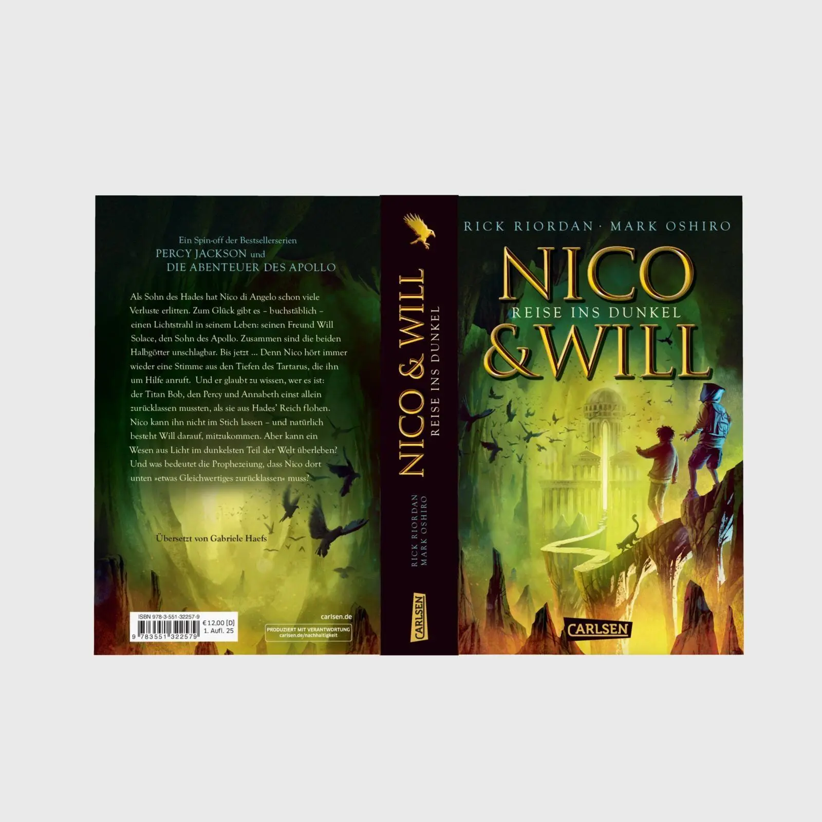 Bild: 9783551322579 | Nico und Will - Reise ins Dunkel | Rick Riordan (u. a.) | Taschenbuch