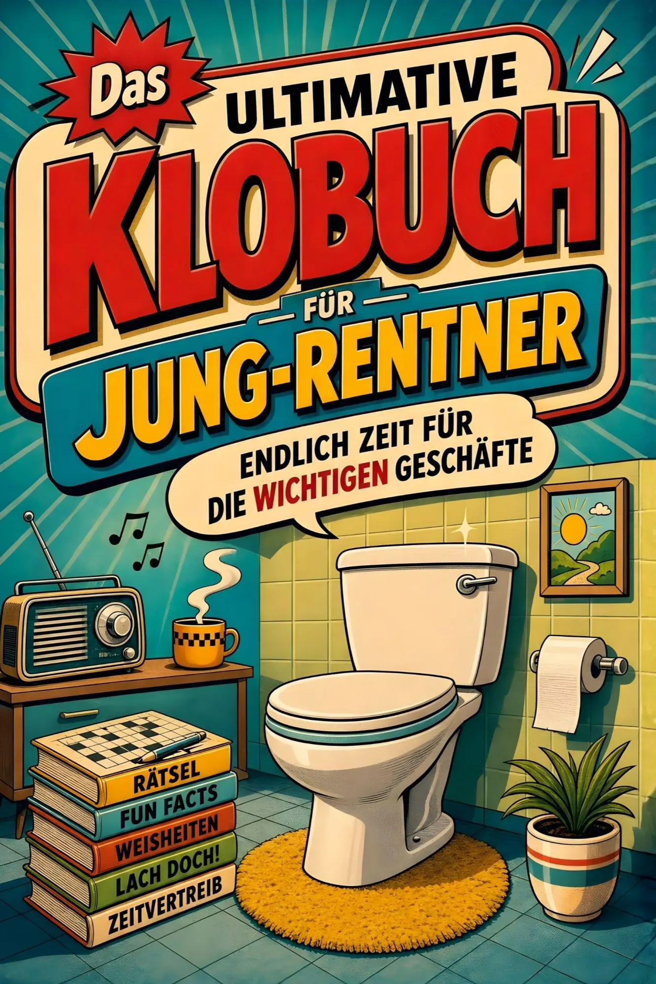 Cover: 9783696102579 | Das ultimative Klobuch für Jung-Rentner | Ava Schulz | Taschenbuch