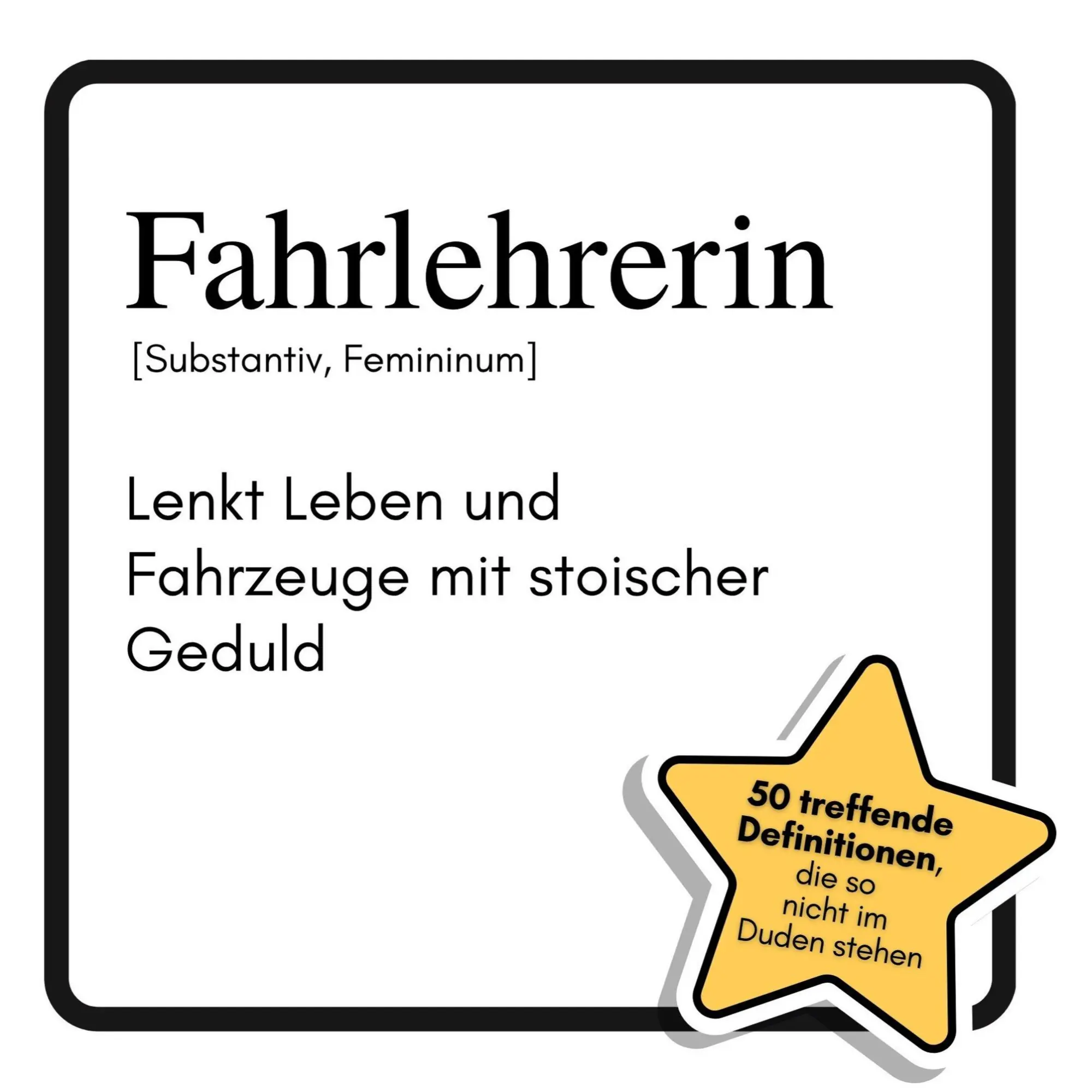 Cover: 9783759182579 | Fahrlehrerin | Lenkt Leben und Fahrzeuge mit stoischer Geduld | Buch