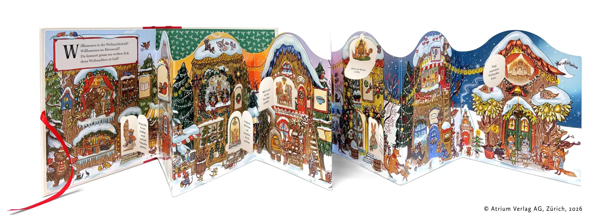 Bild: 9783855352579 | Advent, Advent: Im Bärenwald | Yvonne Hergane | Buch | Im Bärenwald