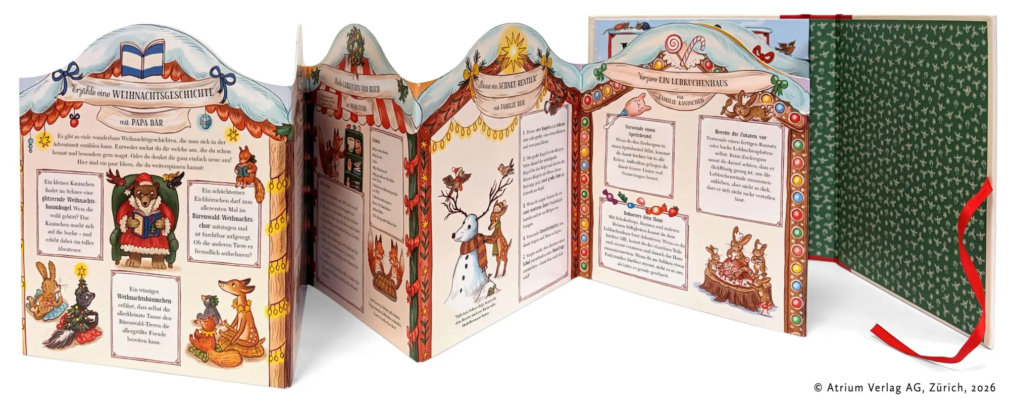 Bild: 9783855352579 | Advent, Advent: Im Bärenwald | Yvonne Hergane | Buch | Im Bärenwald