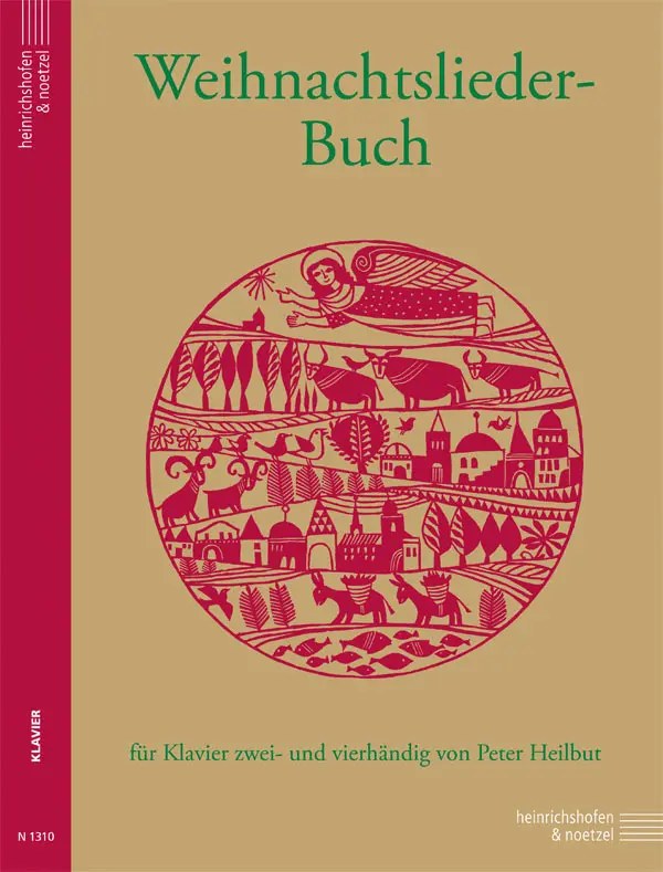 Cover: 9783938202579 | Weihnachtslieder-Buch | Zwei- und vierhändig | Peter Heilbut | Deutsch