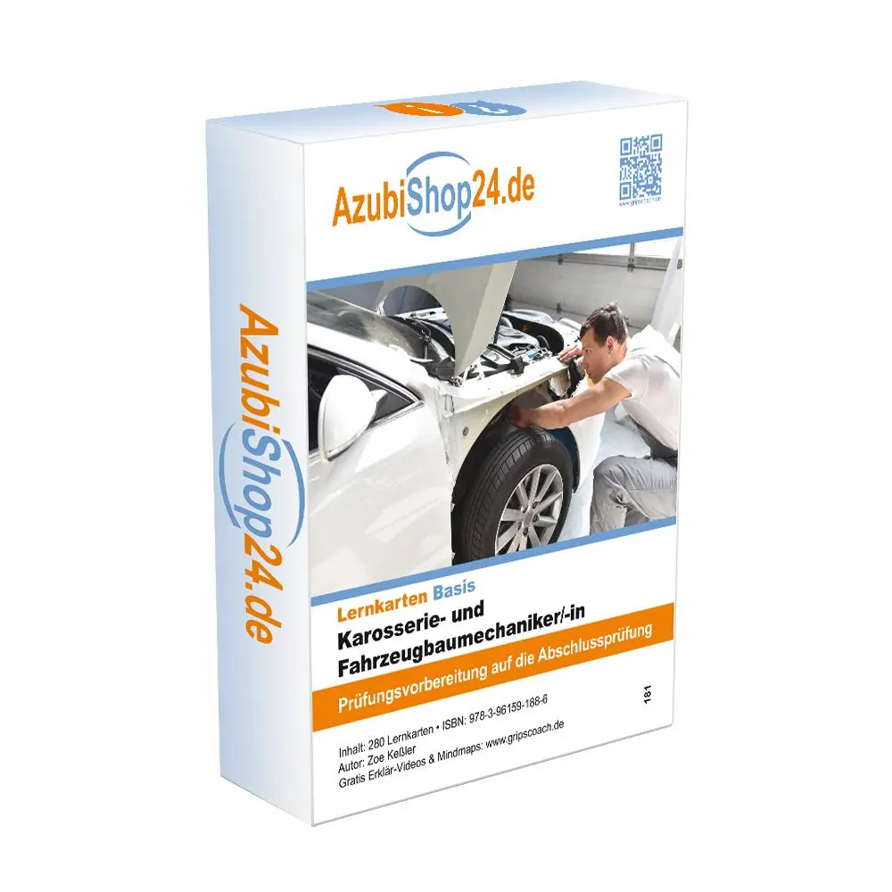 Bild: 9783961592579 | AzubiShop24.de Kombi-Paket Lernkarten Karosserie- und...
