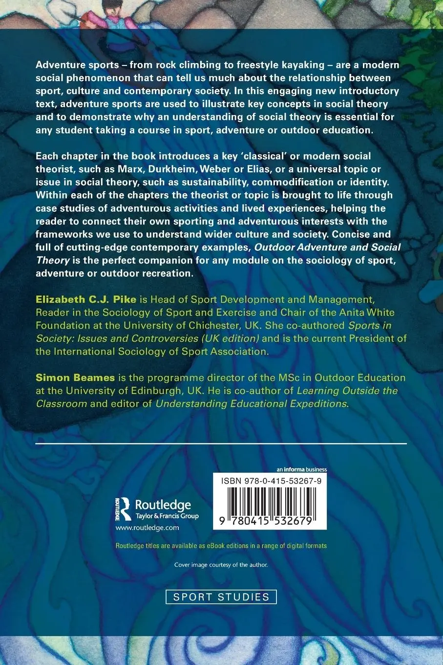 Rückseite: 9780415532679 | Outdoor Adventure and Social Theory | Elizabeth C. J. Pike (u. a.)