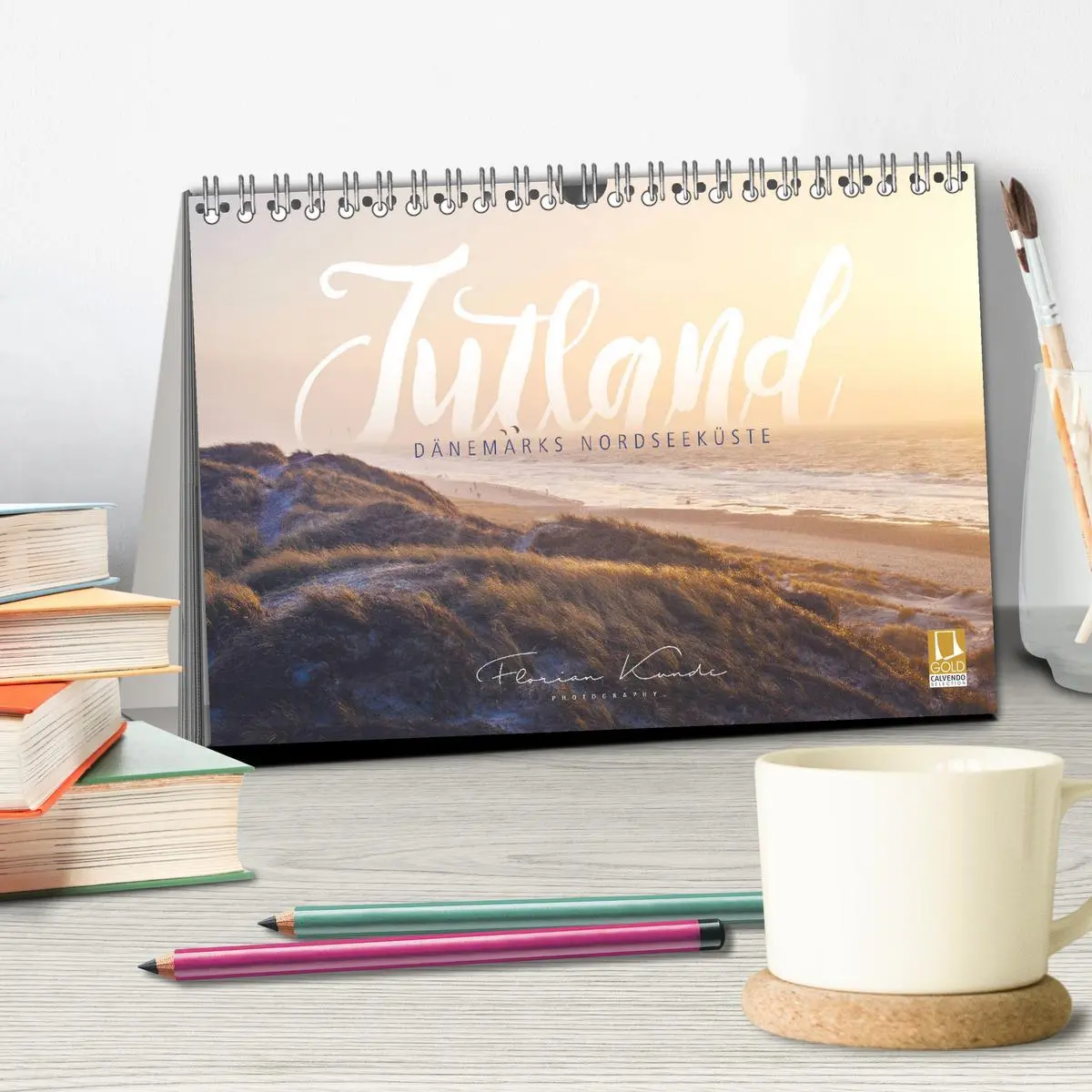 Bild: 9783457812679 | Jutland - Dänemarks Nordseeküste (Tischkalender 2026 DIN A5 quer),...