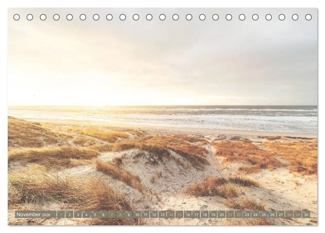 Bild: 9783457812679 | Jutland - Dänemarks Nordseeküste (Tischkalender 2026 DIN A5 quer),...