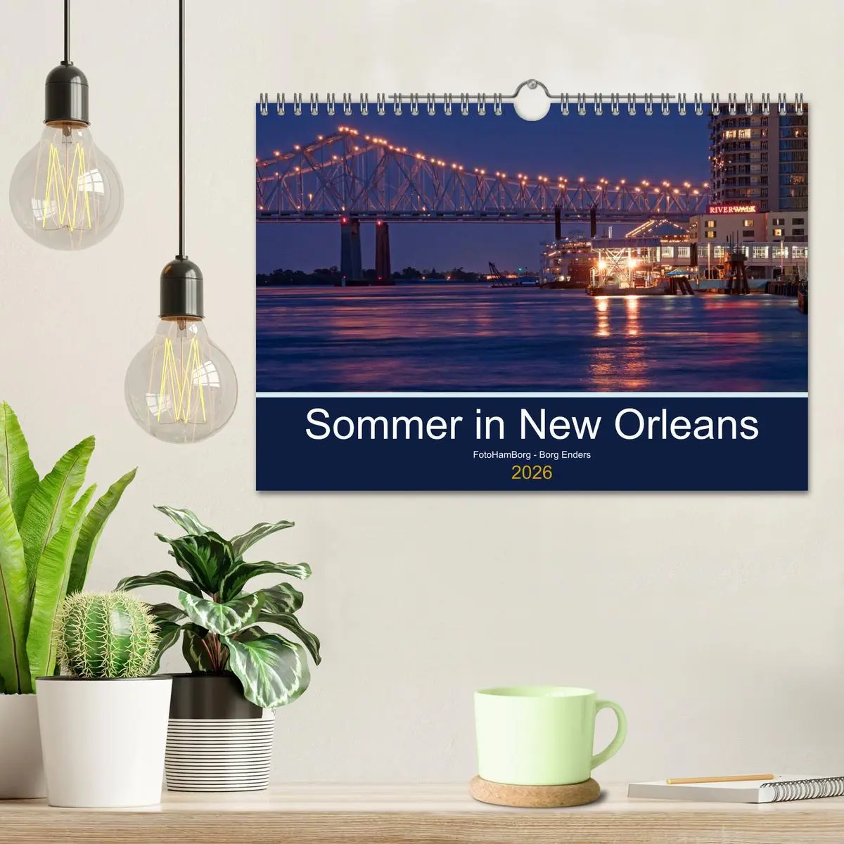 Bild: 9783516142679 | Sommer in New Orleans (Wandkalender 2026 DIN A4 quer), CALVENDO...