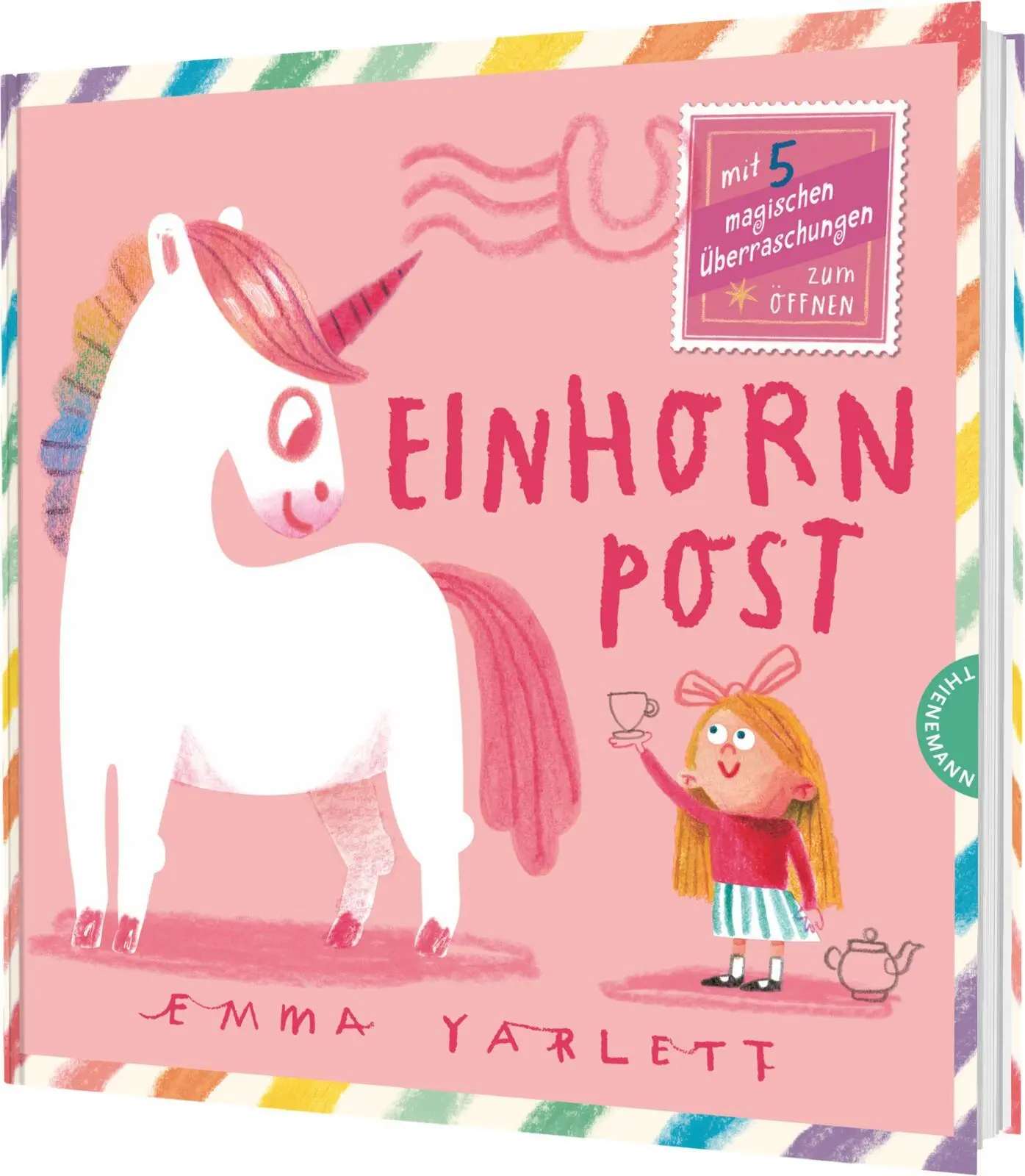 Cover: 9783522462679 | Einhornpost | Mit fünf echten Briefen zum Öffnen | Emma Yarlett | Buch