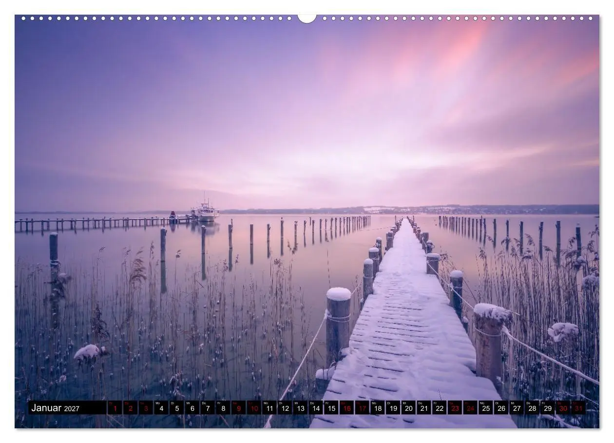 Bild: 9783569472679 | Lichtbilder vom Ammersee (hochwertiger Premium Wandkalender 2027...