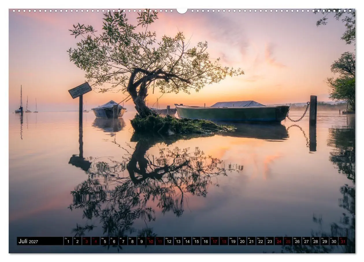 Bild: 9783569472679 | Lichtbilder vom Ammersee (hochwertiger Premium Wandkalender 2027...
