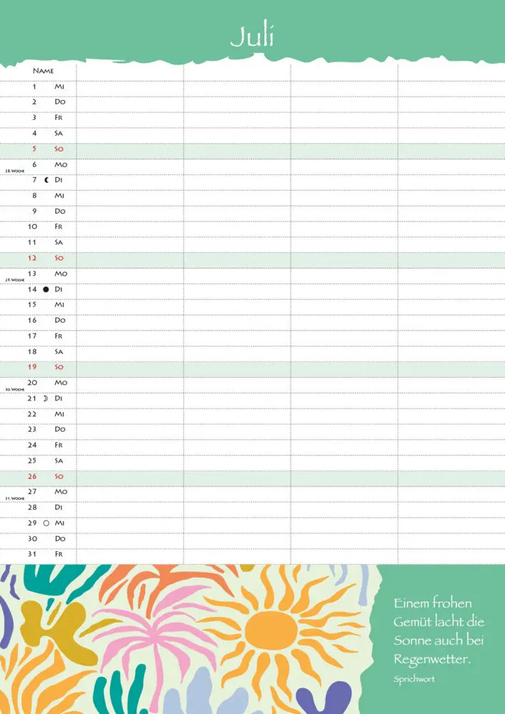 Bild: 9783957482679 | Der kleine Familienplaner 2026 | Kalender | Spiralbindung | 13 S.