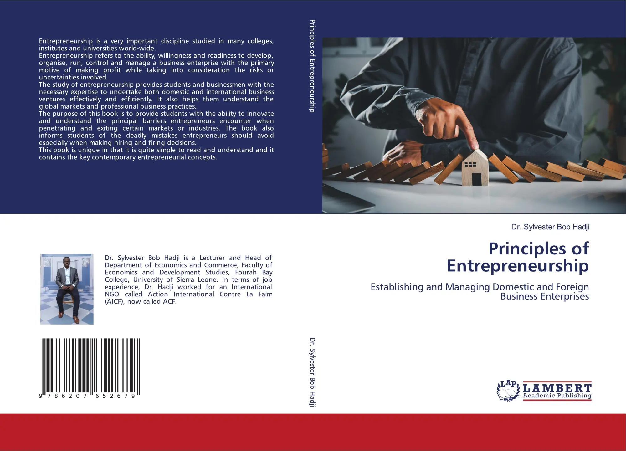 Cover: 9786207652679 | Principles of Entrepreneurship | Sylvester Bob Hadji | Taschenbuch