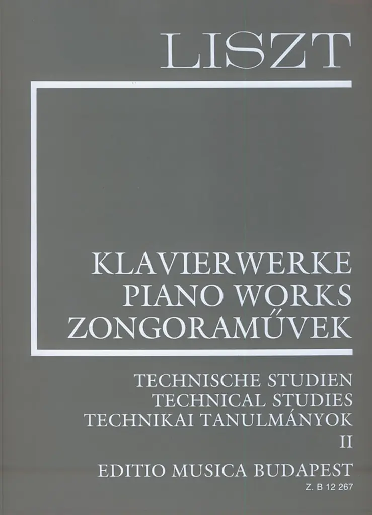 Cover: 9790080122679 | Technische Studien II | Franz Liszt | EMB Liszt Works | Buch | 1983