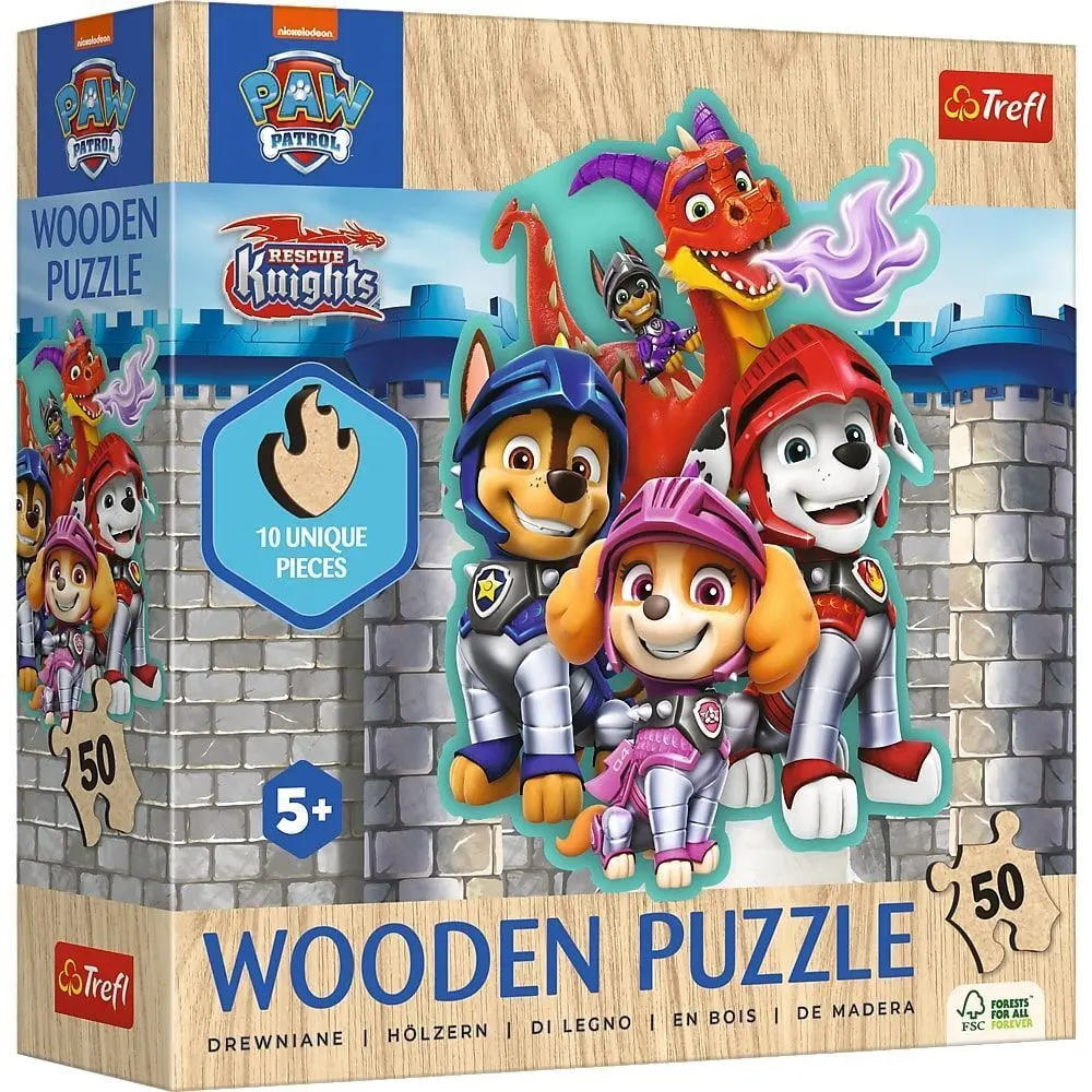Cover: 5900511202779 | Holz Puzzle Junior 50 - Paw Patrol | Spiel | In Kartonage | 20277