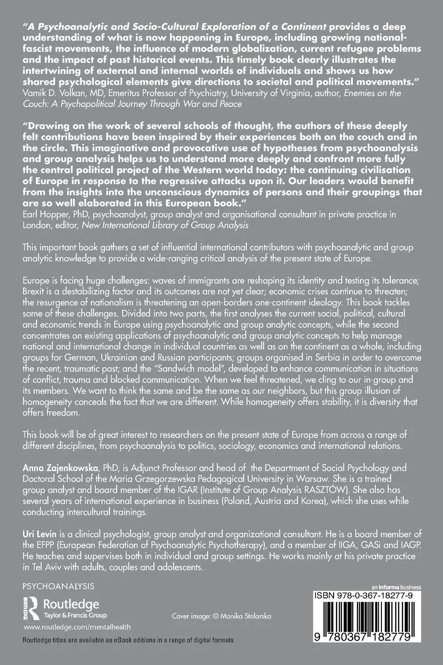 Rückseite: 9780367182779 | A Psychoanalytic and Socio-Cultural Exploration of a Continent | Buch