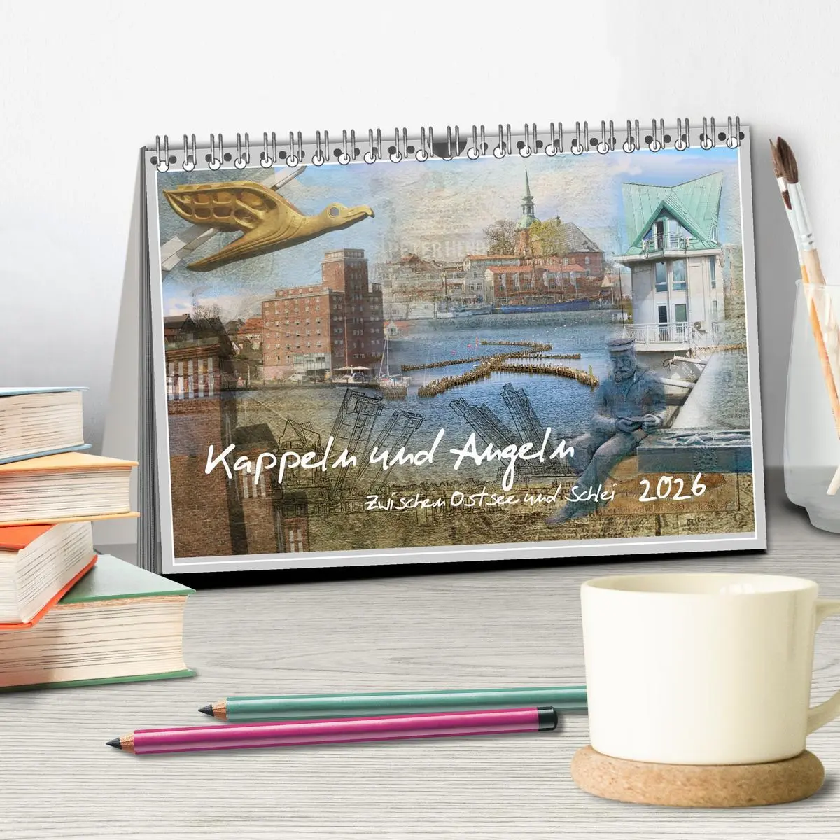 Bild: 9783457732779 | Kappeln und Angeln - Zwischen Ostsee und Schlei (Tischkalender 2026...