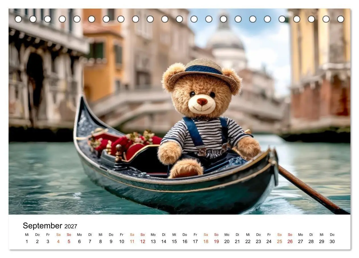 Bild: 9783516752779 | Teddybär - klein aber oho (Tischkalender 2027 DIN A5 quer),...