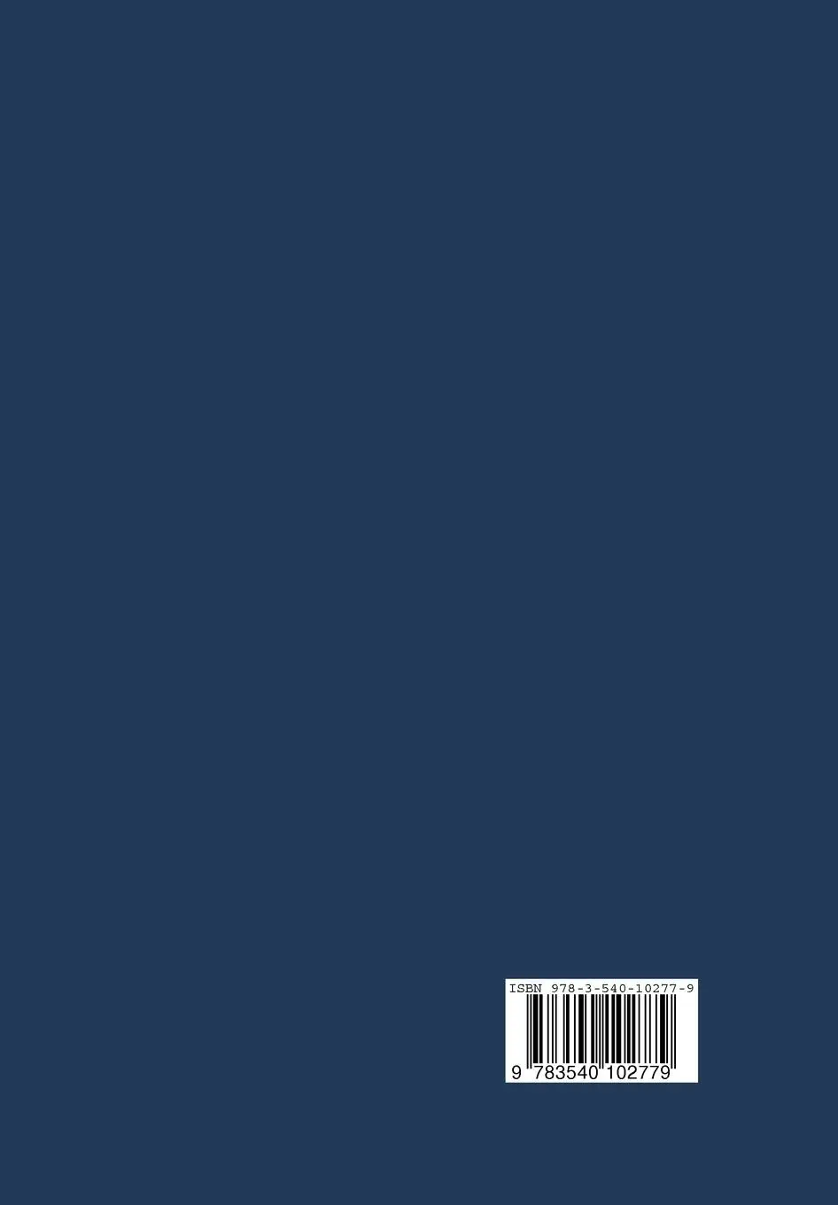 Rückseite: 9783540102779 | Mathematical Aspects of Computerized Tomography | G. T. Herman (u. a.)