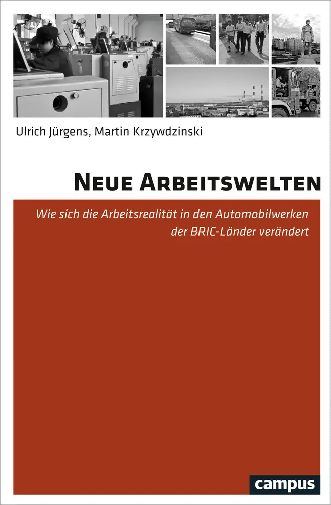 Cover: 9783593502779 | Neue Arbeitswelten | Ulrich/Krzywdzinski, Martin Jürgens | Taschenbuch