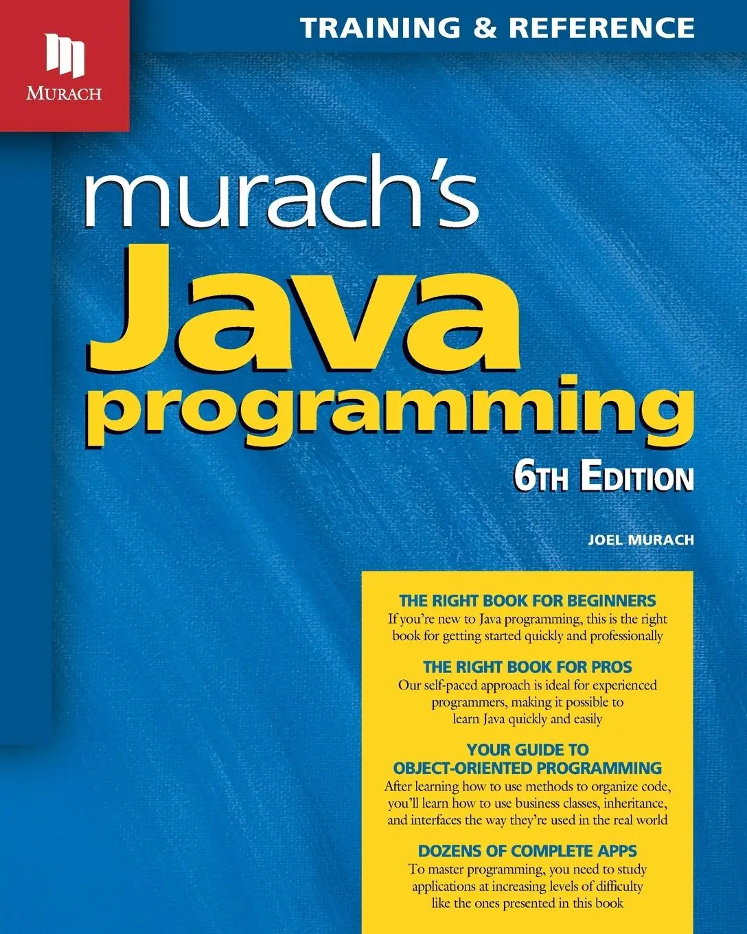 Cover: 9781943872879 | Murach's Java Programming (6th Edition) | Joel Murach | Taschenbuch