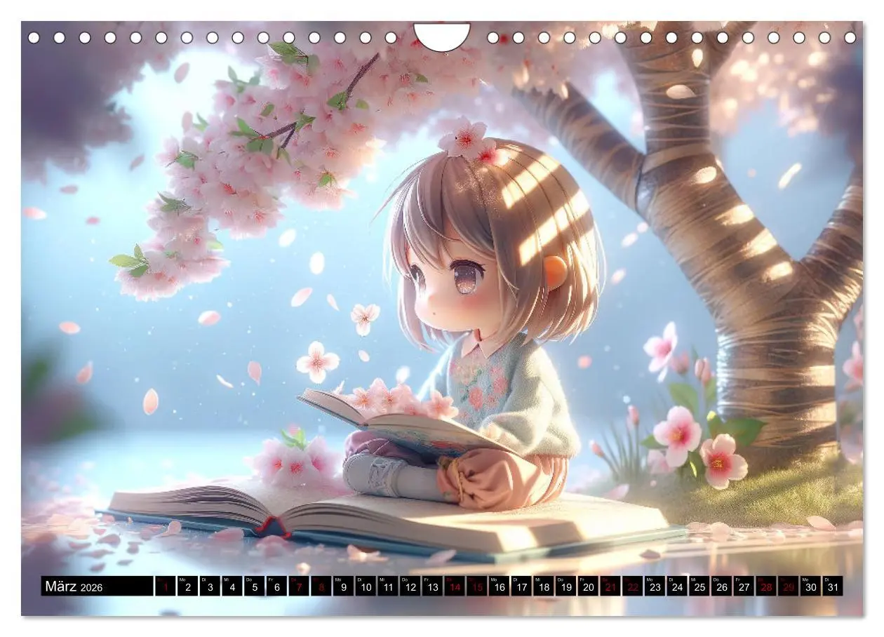 Bild: 9783457342879 | Anime Seasons: Ein Kalender voller lebendiger Manga-Szenen...