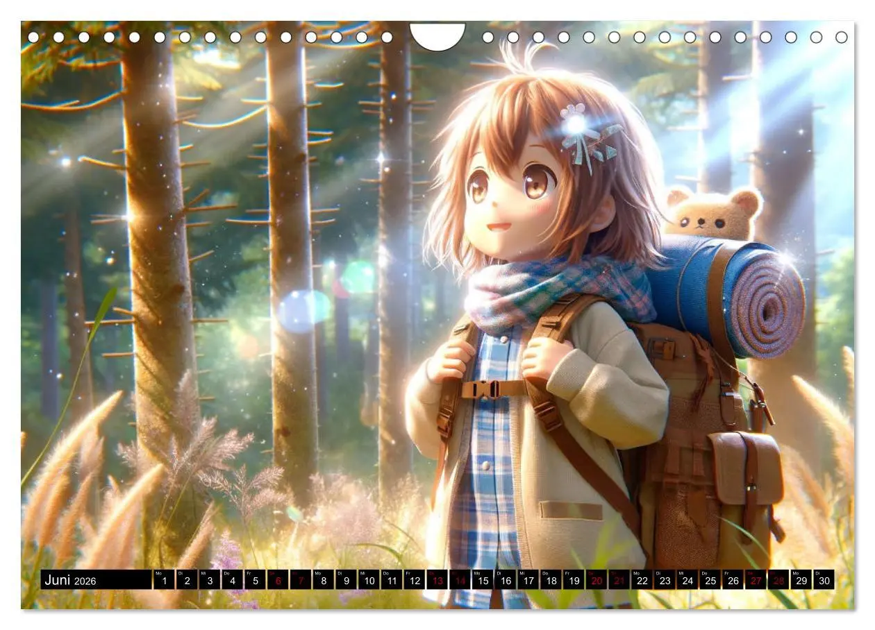 Bild: 9783457342879 | Anime Seasons: Ein Kalender voller lebendiger Manga-Szenen...
