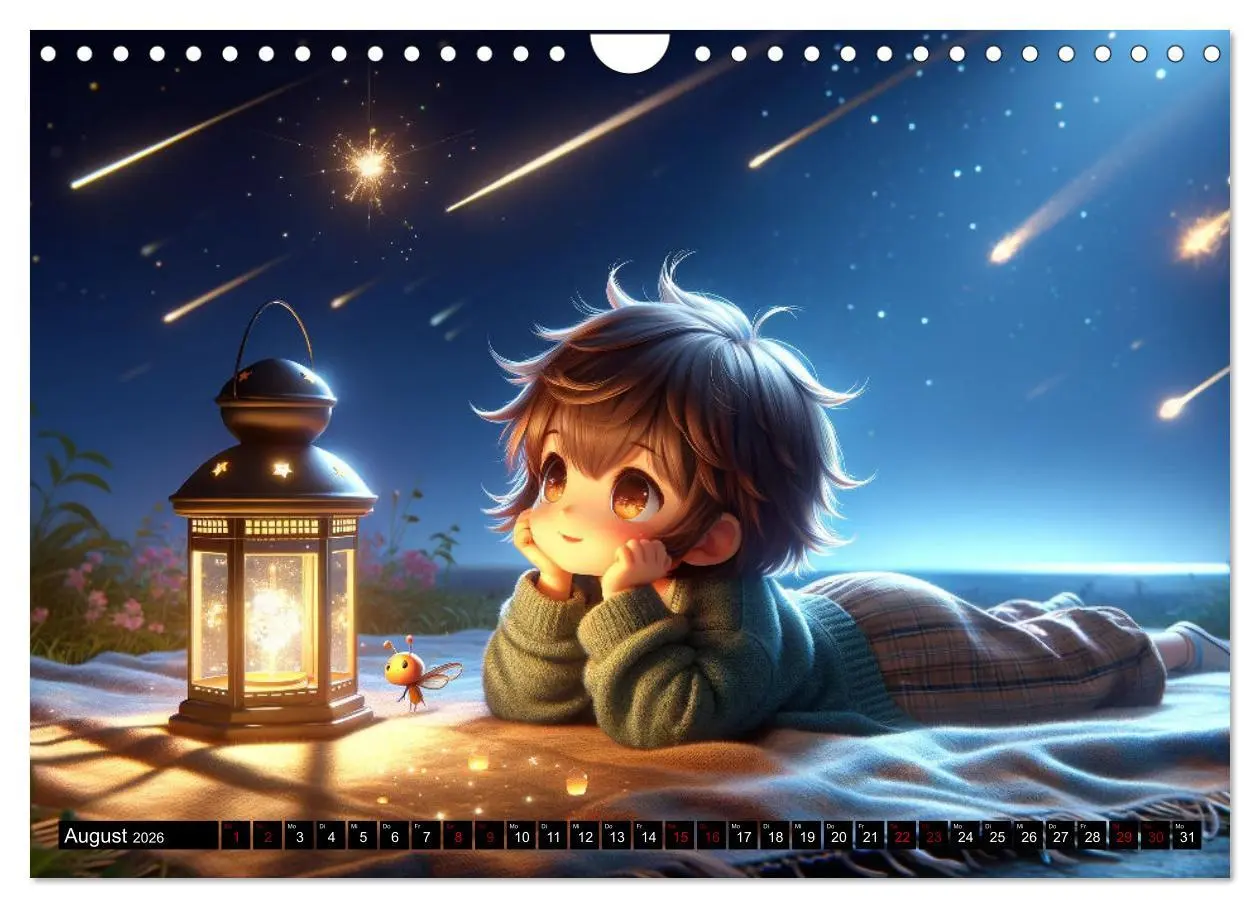 Bild: 9783457342879 | Anime Seasons: Ein Kalender voller lebendiger Manga-Szenen...