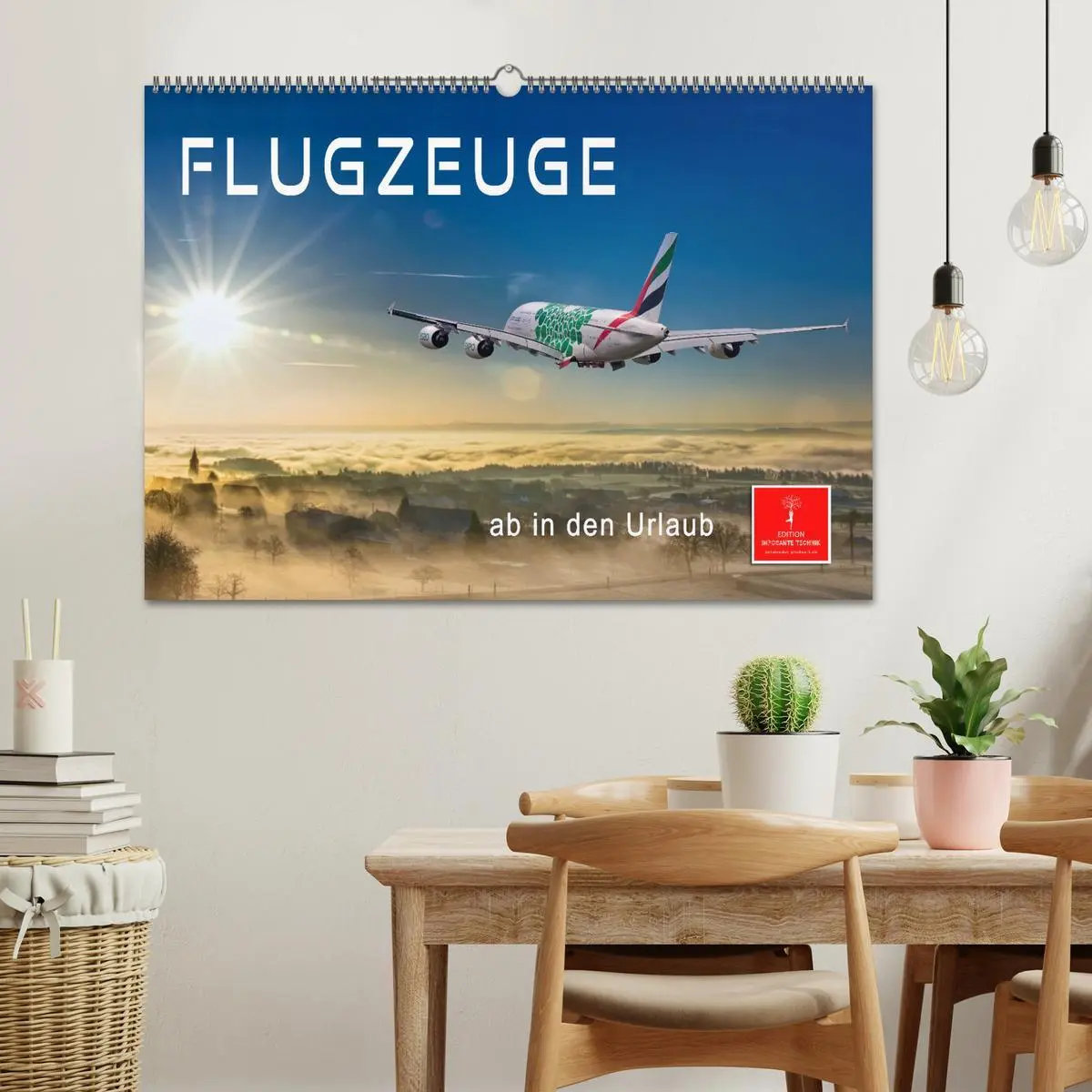 Bild: 9783457582879 | Flugzeuge - ab in den Urlaub (Wandkalender 2026 DIN A2 quer),...