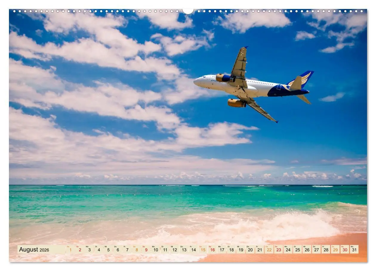 Bild: 9783457582879 | Flugzeuge - ab in den Urlaub (Wandkalender 2026 DIN A2 quer),...