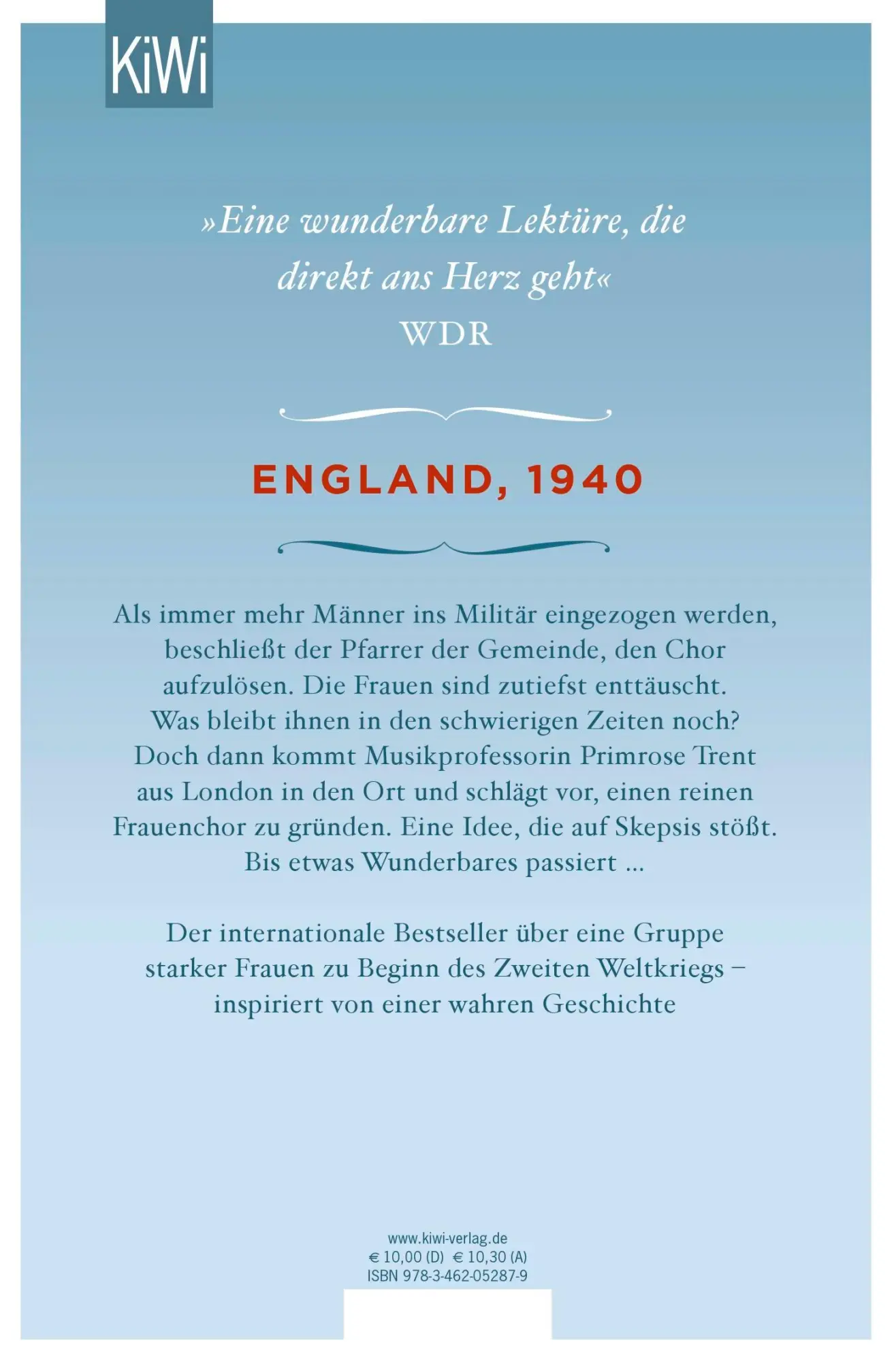 Rückseite: 9783462052879 | Der Frauenchor von Chilbury | Jennifer Ryan | Taschenbuch | 480 S.