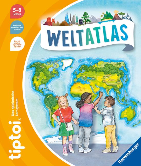 Cover: 9783473492879 | tiptoi® - Weltatlas | Susanne Gernhäuser | Taschenbuch | tiptoi®