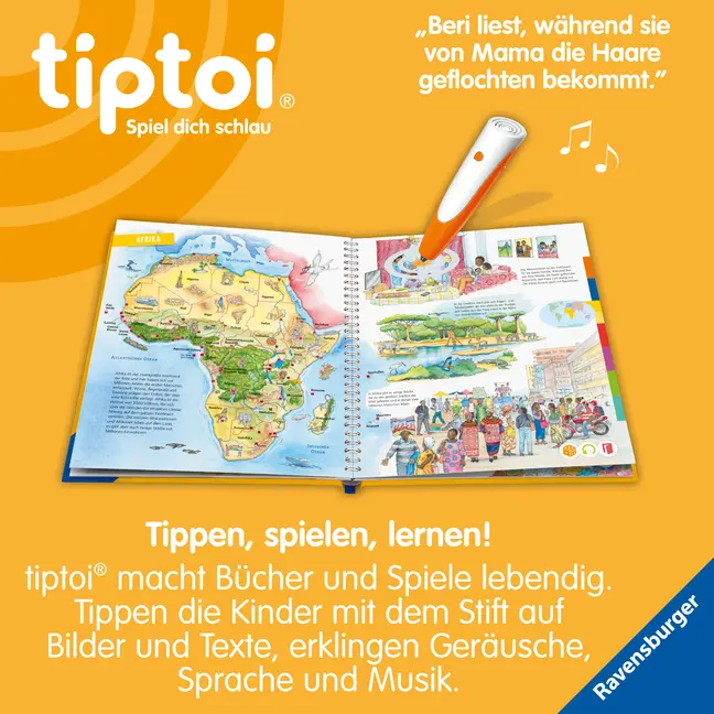 Bild: 9783473492879 | tiptoi® - Weltatlas | Susanne Gernhäuser | Taschenbuch | tiptoi®